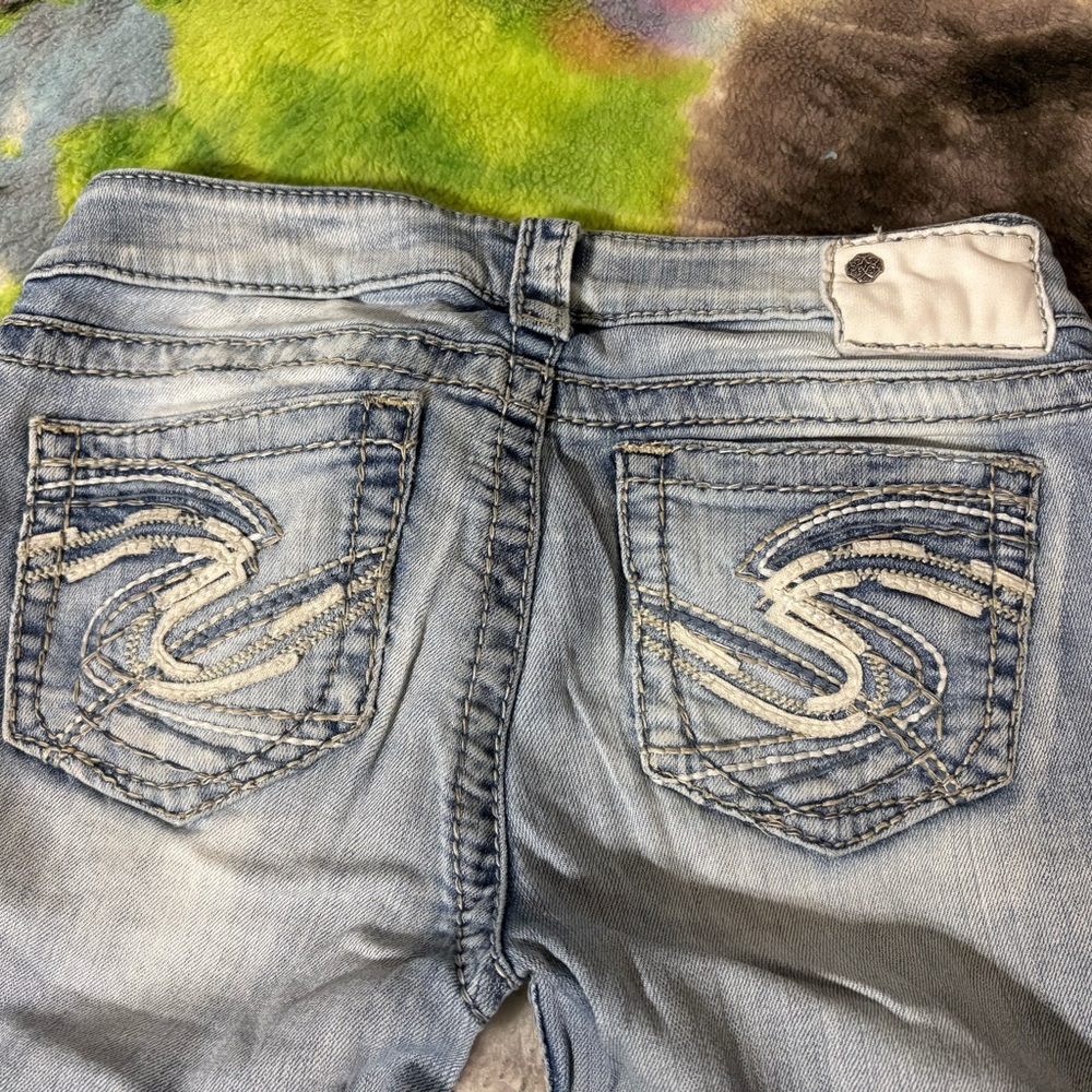 Silver Jeans Blue flared Denim